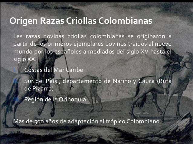 ganado criollo colombiano pdf